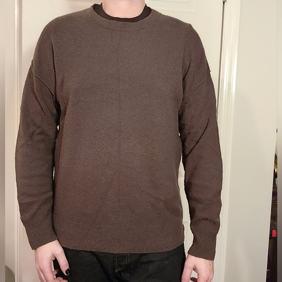 ALLSAINTS Crew Neck Knit Sweater - Picture 1 of 8